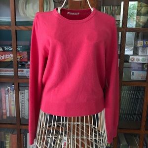 Cashmere Crew Fandango Pink new